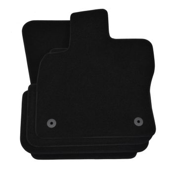   EgriAuto plyšový textilní koberec černý VW Golf VII Sportsvan 2014-vyšší 4 ks