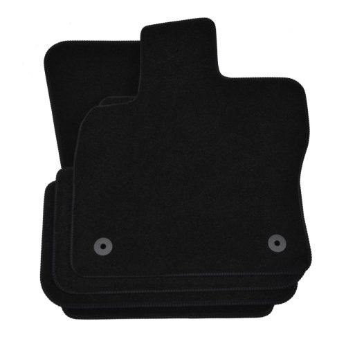 EgriAuto plyšový textilní koberec černý VW Golf VII Sportsvan 2014-vyšší 4 ks