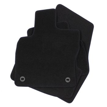   EgriAuto plyšový textilní koberec černý VW Tiguan 2007-2015 4 ks