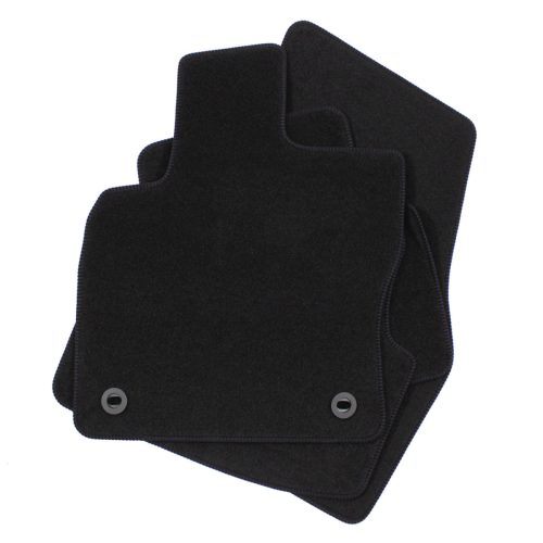 EgriAuto plyšový textilní koberec černý VW Tiguan 2007-2015 4 ks