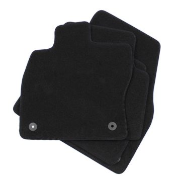   EgriAuto plyšový textilní koberec černý VW Touran 2016- 4 ks
