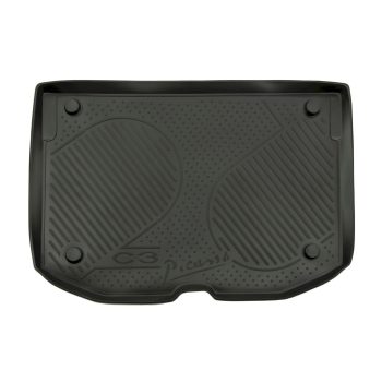   EgriAuto normální černé guma Gumová vana do kufru CITROEN C3 Picasso 2009-2016