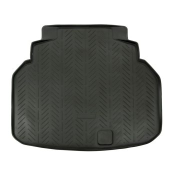   EgriAuto normální černé guma Gumová vana do kufru MERCEDES-Benz C-klasse W204 2007-2014