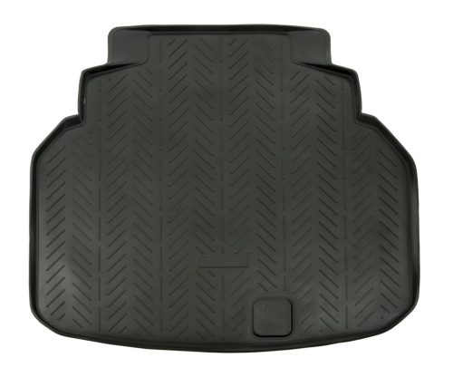 EgriAuto normální černé guma Gumová vana do kufru MERCEDES-Benz C-klasse W204 2007-2014