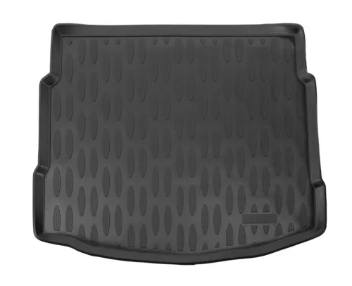 EgriAuto normální černá gumová vana do kufru Nissan Qashqai 2007-2013