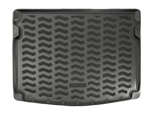 EgriAuto normální černá gumová vana do kufru Karoq 2017- 2x4 (rezervní kolo)