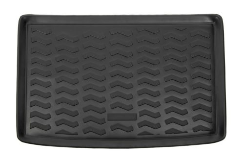 EgriAuto normální černé guma Gumová vana do kufru VOLKSWAGEN Polo V 6 R Hatchback 3/5 2009-2017