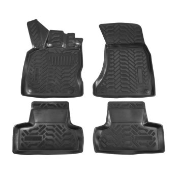   EgriAuto Prémiové 3D gumové autokoberce s upevněním Audi Q5 2008-2016