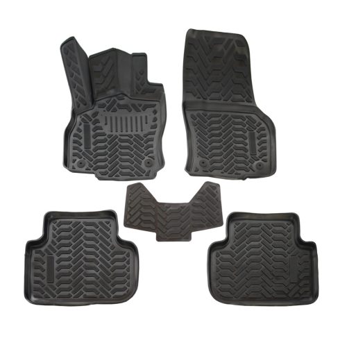 EgriAuto Prémiové 3D gumové autokoberce s upevněním VOLKSWAGEN Q3 (F3) 2018-