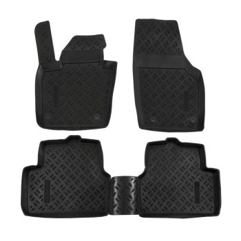   EgriAuto Prémiové 3D gumové autokoberce s upevněním Audi Q3 2011-2018