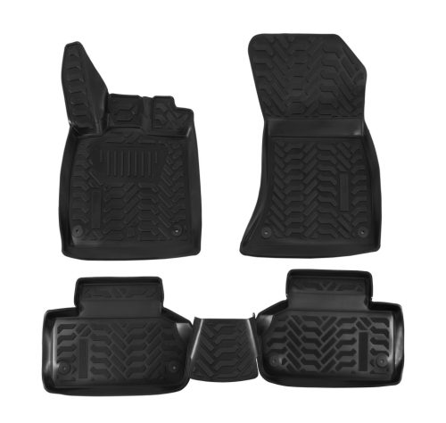 EgriAuto Prémiové 3D gumové autokoberce s upevněním Audi Q5 2017-2023