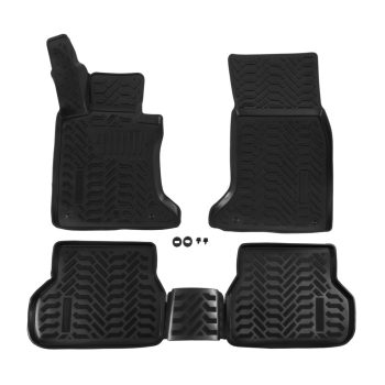   EgriAuto Prémiové 3D gumové autokoberce s upevněním Bmw 5 Series (E60/E61) 2003-2010