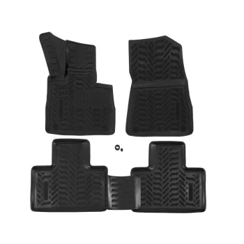   EgriAuto 3D prémiové gumové koberce s patentkami Bmw X5 (E53) 1999-2005