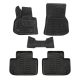 EgriAuto Prémiové 3D gumové autokoberce s upevněním Bmw X3 G01 2017-2024 4 ks