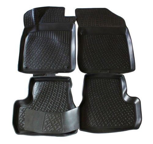 EgriAuto Prémiové 3D gumové autokoberce s upevněním CITROEN C3 II 2009-2016