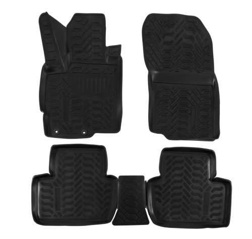 EgriAuto Prémiové 3D gumové autokoberce s upevněním MITSUBISHI Outlander 2007-2012