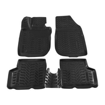   EgriAuto Prémiové 3D gumové autokoberce s upevněním Logan 2004-2011
