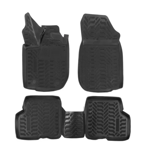 EgriAuto 3D prémiové gumové koberce s patentkami Dacia Sandero II Stepway 2012-2020