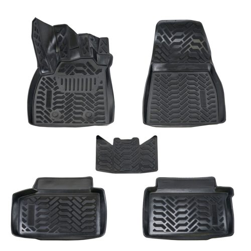 EgriAuto Prémiové 3D gumové autokoberce s upevněním Duster 2024- LPG 4 ks