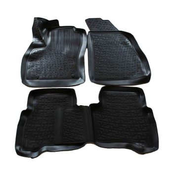   EgriAuto Prémiové 3D gumové autokoberce s upevněním FIAT Fiorino III 2007-