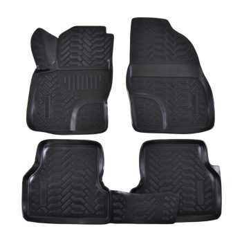   EgriAuto Prémiové 3D gumové autokoberce s upevněním FORD Focus II 2004-2010