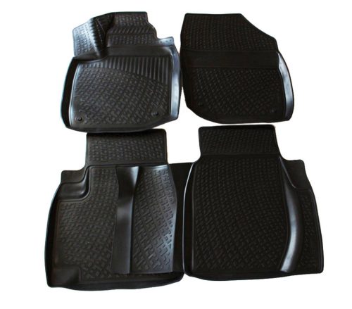 EgriAuto Prémiové 3D gumové autokoberce s upevněním HONDA Civic Hatchback 5 dveří 2012-2016