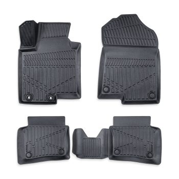   EgriAuto Prémiové 3D gumové autokoberce s upevněním FORD i20 2021-/HYUNDAI Bayon 2021- 4 ks