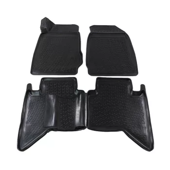   EgriAuto 3D prémiové gumové koberce s patentkami Isuzu Isuzu D MAX 2012-2019