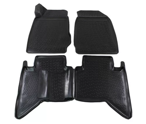EgriAuto 3D prémiové gumové koberce s patentkami Isuzu Isuzu D MAX 2012-2019
