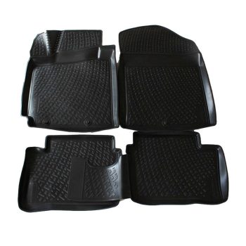   EgriAuto Prémiové 3D gumové autokoberce s upevněním Kia Picanto 2011-2017