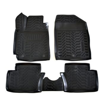   EgriAuto Prémiové 3D gumové autokoberce s upevněním Kia Picanto mk3 2017-