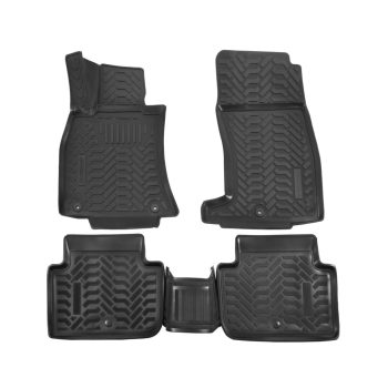   EgriAuto Prémiové 3D gumové autokoberce s upevněním Kia Stinger 2017-