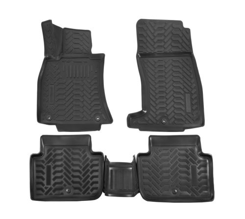 EgriAuto Prémiové 3D gumové autokoberce s upevněním Kia Stinger 2017-