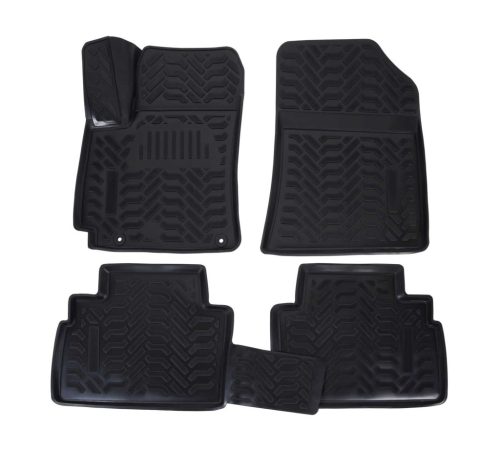 EgriAuto Prémiové 3D gumové autokoberce s upevněním Soul SK3 2019-