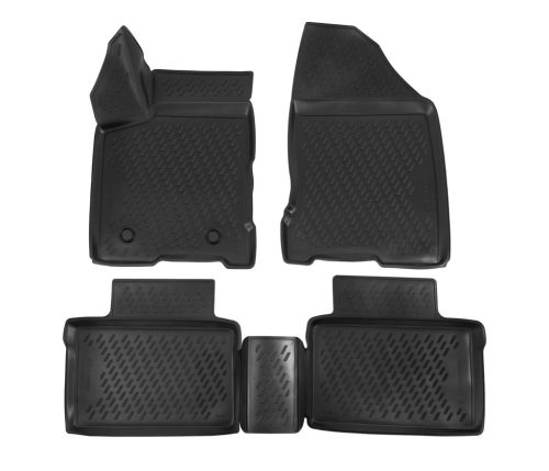 EgriAuto Prémiové 3D gumové autokoberce s upevněním Lada Vesta 2015- 4 ks