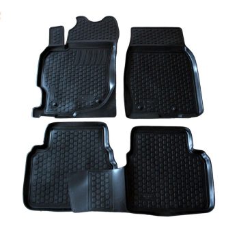   EgriAuto Prémiové 3D gumové autokoberce s upevněním Mazda 6 2002-2012 4 ks béžová