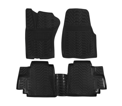 EgriAuto Prémiové 3D gumové autokoberce s upevněním MERCEDES-Benz W163 1998-2005