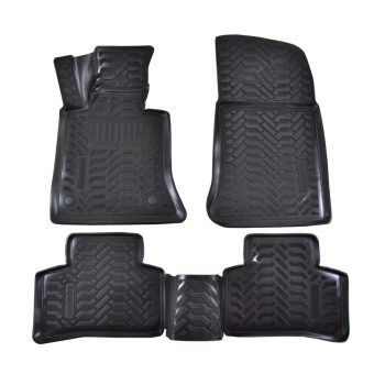   EgriAuto Prémiové 3D gumové autokoberce s upevněním MERCEDES-Benz GLK X204 2014-