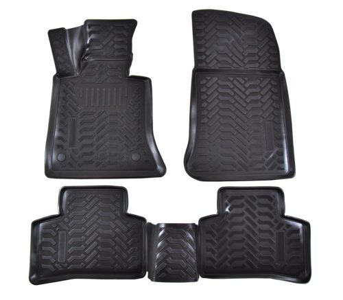 EgriAuto Prémiové 3D gumové autokoberce s upevněním MERCEDES-Benz GLK X204 2014-