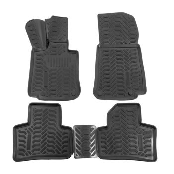   EgriAuto Prémiové 3D gumové autokoberce s upevněním MERCEDES-Benz GLC X253 2015-2022