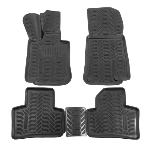 EgriAuto Prémiové 3D gumové autokoberce s upevněním MERCEDES-Benz GLC X253 2015-2022