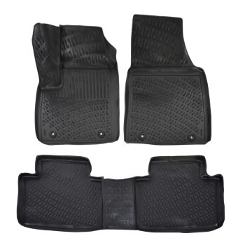   EgriAuto Prémiové 3D gumové autokoberce s upevněním MG HS 2019- 4 ks