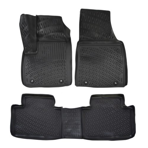 EgriAuto Prémiové 3D gumové autokoberce s upevněním MG HS 2019- 4 ks