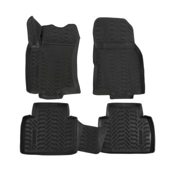   EgriAuto Prémiové 3D gumové autokoberce s upevněním NISSAN X-TRAIL 2014-