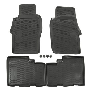   EgriAuto Prémiové 3D gumové autokoberce s upevněním NISSAN Patrol Y61 1998-2009