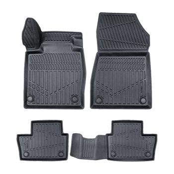   EgriAuto Prémiové 3D gumové autokoberce s upevněním FORD Qashqai 1.3 Benzínový model 2022- 4 ks