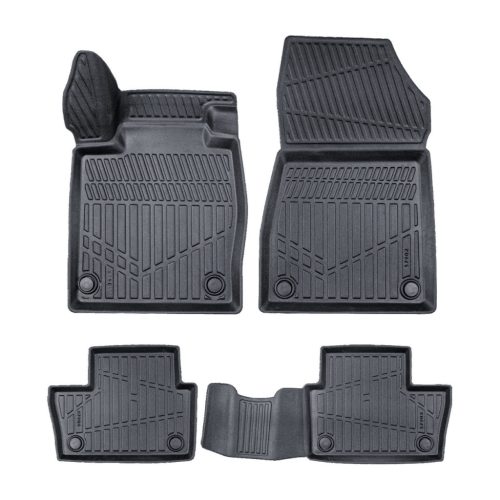 EgriAuto Prémiové 3D gumové autokoberce s upevněním FORD Qashqai 1.3 Benzínový model 2022- 4 ks