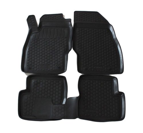 EgriAuto Prémiové 3D gumové autokoberce s upevněním OPEL Corsa D/E 2006-2014