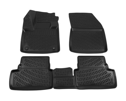 EgriAuto Prémiové 3D gumové autokoberce s upevněním OPEL Grandland X 2017-