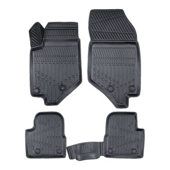   EgriAuto Prémiové 3D gumové autokoberce s upevněním FORD Corsa F 2019- 4 ks